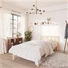 TREISL Struttura Letto in Legno Massello di Pino 90x190 cm Marrone Struttura Letto in Legno Giroletto Singolo Arredamento Letto Telaio Del Letto Mobili Camera Da Letto Letto Singolo Moderno