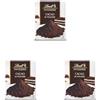 Lindt Cacao in polvere, Preparato per Dolci Cioccolato, Formato 125g (Confezione da 3)