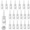 PKCHYE 20 Pezzi 36 Dermapen Microneedling Aghi Needles Cartucce Per Aghi Derma Pen Micro Nano Needling Per Penna Con Aghi Confezionata Singolarmente Per Auto Electric Deep Microaghi Derma Pen