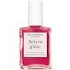 Manucurist Active Glow Blueberry - Smalto per unghie cura riparatore (rosa) - Vegan & Made in France - Smalto nutriente - Smalto trasparente unghie- Smalto trattante glowy rosa intenso- Regalo donna