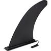 ALPIDEX Pinna SUP/Surf Universale 9 ' Pinne Tavola Surf Universale Rimovibile Accessori Ricambio Tavola Lunga Pinna Centrale Central Fin Mid Fin Long Paddling Board, Modello:2 Pezzi Pinna da Surf
