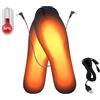 Mikiuly Solette Riscaldanti,Solette Termiche,Scaldapiedi Elettrico,Solette riscaldate USB, Solette Scarpe per Stivali da Donna Uomo Invernali Caccia/Pesca/Trekking/Campeggio,41/46,Nero