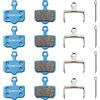 Bynccea 4 Coppie Pastiglie Freno a Disco Bicicletta Compatibile con Avid Elixir 1 3 5 7 9 R CR Mag Sram XO XX X7 X9 XXWC DB1 DB3 DB5(Resin/Semi-Metallic/Multi-Metallic/Sintered Metal)