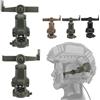 Zhongren Fast Helmet ARC Rail Adapter COMTAC3 Tactical Pickup Headset Sospensione Cuffie Staffa Multi-Angolo di Rotazione per OPS CoreARC & Team Wendy Rail, Caccia Paraorecchie Supporto (Tan)