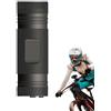 Toseky Fotocamera per bicicletta, videoregistratore per ciclismo - Monitor manubrio per registrazione video bici 1080P,Trasmissione WiFi, Action Camera portatile, Video Cam per Biciclette, Moto
