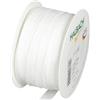 Halbach Seidenbänder Nastro decorativo effetto cotone con bordo ad arco, larghezza: 15 mm, lunghezza: 25 m, nastro per decorare e decorare regali e occasioni festive, nastro decorativo fai da te,