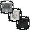 VoltShine Spina Schuko con coperchio - PJ Grigio, ideale per qualsiasi ambiente. Il suo design elegante unisce sicurezza e stile, garantendo connessioni elettriche con sicurezza e modernità.