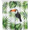 Wenko Tenda da doccia, multicolore, 180 x 200 cm