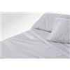 Burrito Blanco T1202 Set di Lenzuola alberghiere Grigio, Cotone T12, Ancho de 90 cm