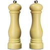ECHTWERK Set di 2 macinaspezie in plastica ABS di alta qualità, macinino in ceramica, macinino manuale, ideale per spezie come pepe, sale e peperoncino, crema, 21 cm