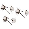 Rayher 55808000 Rametto Fiori Del Cotone, 6cm Ø