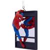 Hallmark Ornamento da appendere alla finestra, motivo: Spiderman sulla finestra, decorazione per albero di Natale, decorazione da appendere Disney, regalo per Natale