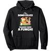 Abbigliamento Funghi Porcini Funghi Porcini Divertente Fungaiolo Felice Felpa con Cappuccio