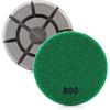 HOMESOM 3 dischi abrasivi diamantati da 7,6 cm, per uso a secco e bagnato, per pavimenti in marmo e granito (grana 800)