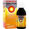 Nurofen Febbre e Dolore Bambini 100 mg Sciroppo Arancia 150 ml