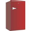 Daya VFTV-90R, Frigo Tavolo, Vintage Design, Defrost, Classe E, Capacità 85 litri, Vano Zero Gradi, Colore Rosso