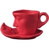 BizimHesap Tazze Caffe Baci Milano Tazzine Caffe Particolari Regali di Coppia Tazza di Coppia Tazza Personalizzata Regalo Matrimonio Sposi Tazzina Caffe Festa Della Mamma Regalo Anniversario Matrimonio