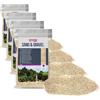 Croci Amtra Quarzo bianco Avorio - Sabbia per acquari al quarzo bianco finissimo, per acqua dolce o salata, grani 0,8-1,2 mm, Quantità 5 KG (Confezione da 4)
