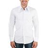 Comycom Camicia da uomo a maniche lunghe 70 con collo a bassotto bianco, bianco, XXL