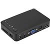Huairdum Audio Riproduttore Video, Lettore Multimediale HDMI Telecomando Portatile 1080P HD per unità USB per Scheda SD per Disco Rigido (Spina UE)