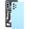 Audiosystem Scocca Vetro Copri Batteria Posteriore per Samsung Galaxy A52 4G SM-A525 A525B A52 5G SM-A526 A526F A526B, Ricambio Pari Originale con Biadesivo e Vetro Fotocamera compreso, Blu Azzurro