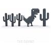 Dead Zebra GOOGLE CHROME DINO SET BY DEAD ZEBRA UFFICIALE GOOGLE COLLECTION TOY