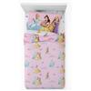 Novia - Completo Letto Singolo - Principesse - 100% Cotone, Disney, stampa colorata, facile da lavare, confortevole e piacevole sulla pelle
