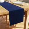 Encasa XO Runner Tavola Velluto Goffrato, Elegante 13x59