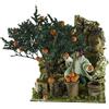 Joy Christmas Pastore per Presepe in Movimento 17 cm x 17 cm Il Raccoglitore di Arance 43114