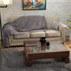 Leonardo Home - Grand Foulard Telo Copritutto Singolo 150x280 - Telo Copridivano Arredo - Tinta Unita - 100% Made in Italy