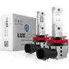 LUXLIGHT Lampadina LED H11 PRO per Camion e Bus 24V 100% ADATTABILE 28'000 LM 60W 6500K Bianco 2PZ Kit Lampada Sostituzione PLUG AND PLAY, Fari Abbaglianti Anabbaglianti Truck Pullman