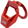 Simoni Racing SSR6 Protezione Pulsante Accensione Auto, Copertura per Pulsante Accensione - Coperchio del Pulsante di Avviamento/Arresto dell'auto - Universale - in Alluminio Colore Rosso