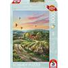 Schmidt Spiele 57366 Thomas Kinkade, Peaceful Valley Vineyard, Puzzle da 1000 Pezzi, Multicolore, one Size