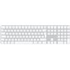 Apple Magic Keyboard con Touch ID e tastierino numerico per Mac con chip Apple - Inglese internazionale - Tasti bianchi