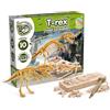 Science4you - Kit Dinosauri T-Rex per Bambini +6 - Fossili da Scavare, Assemblare 10 Pezzi, Scheletro da Construire, Paleontologo e Giochi Archeologia, 6 Anni
