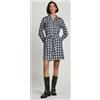 Pepe Jeans Polys Dulwich Blue Scamiciato Scozzese Blu/Bianco Donna
