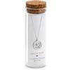 Vestopazzo Glass Bottle Collana Direzione