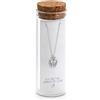 Vestopazzo Glass Bottle Collana Ali