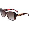 Love Moschino Occhiali da Sole Love Moschino MOL054/S GCR HAVANA RED BLACK PATTERN 56/17/140 Donna