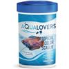 Aqualovers Tropical Color Aqualovers Mangime completo in scaglie per pesci tropicali colorati, con vitamine e aloe vera 20 gr (100 ml) - 1° ORDINE? 20% di sconto, codice BZR20