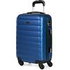 ITACA Valigia Bagaglio a Mano,Trolley Bagaglio a Mano, Trolley Cabina, Valigie, Trolley Simoa, Blu, 55 cm