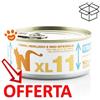 Natural Code 11 Cat Adult XL Tonno, Merluzzo e Riso Integrale - Lattina Da 170 Gr - CONFEZIONE RISPARMIO