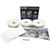 Filter Foams Ltd Filtro schiume - 3 x compatibile con kit di manutenzione biorb ricariche filtro 3 x panni di pulizia e 1 x pietra porosa