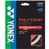 YONEX Poly Tour Rev 12M Set White Tennis Set di Corde 12M Monofilamento Bianco 1,25