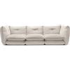 KNOLL divano a 3 posti PILLO in tessuto Cat. C Haven Sand - PILSER+PILSEL+PILSI-C-HV0019