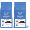 by Amazon decaffeinato in chicchi, tostatura chiara, 2kg, 2 Confezioni da 1kg - Certificato Rainforest Alliance, Caffè in grani
