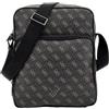 GUESS HMEVZLP3213DAB VEZZOLA SMART COMPAC Uomo DARK BLACK Taglia Unica