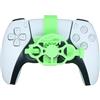 Generico Mini 3D stampa volante per PS5 e PS5 slim gioco controller accessori ausiliari di sostituzione (Verde)