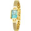 BERNY Orologi al Quarzo Donna Rettangolo Mini Orologi da Polso Moda Minimalista Orologio 3ATM Impermeabile Acciaio Inox Banda Orologio Staccabile