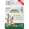 Naty Bamboo - Pannolini per Bambini in Viscosa di Bambù - Morbidezza e tocco setoso, Pannolini a base vegetale, Dermatologicamente testati per pelli sensibili e super assorbenti (Taglia 2, 88 pezzi)